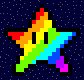 Rainbow Mario Star