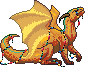 Christmas Gold Dragon