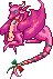 Christmas Pink Dragon