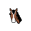 Pixel horse