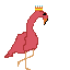 queen flamingo