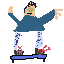 skateboard guy