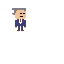 pixel business man