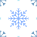 snowflake minecraft mapart