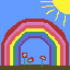 sunny rainbow