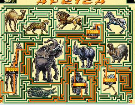 it s impossible to play there are dangerous animals