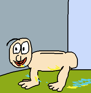 pet baldi art
