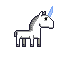 don't feel sorry for him. this unicorn, where does it look so cute? his eyes are black. he looks cute. not so sorry for him very much. this picture should not be broken.