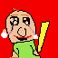 if we kill this baldi they will multiply so much and you are so many and small baldi they will run all over it spread like cockroaches or beetles ugh what a mess you need fire or acid what is faster to get rid of