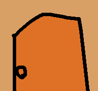 behind 2 scared