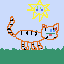 leoncito pixelado
