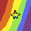 rainbow star