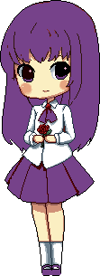 purple girl