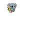 pixel koala