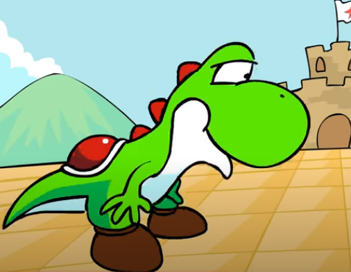here is so this rarely green character
