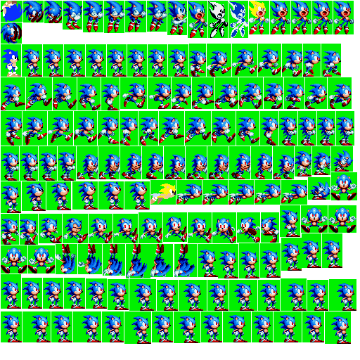 8 bit sonic sprites (so far) Pixie Engine - Create!