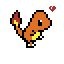 charmander apaixonado