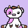Strawberry the cow