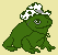 Frog in a hat <3