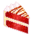 Red Velvet Cake Piece