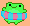 Cute Froggy In A Pool Floatie