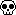 Skeleton Emoji 💀 | Size: 16x15