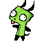 gir from invader zim!!