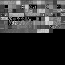 teste cinza fundo preto